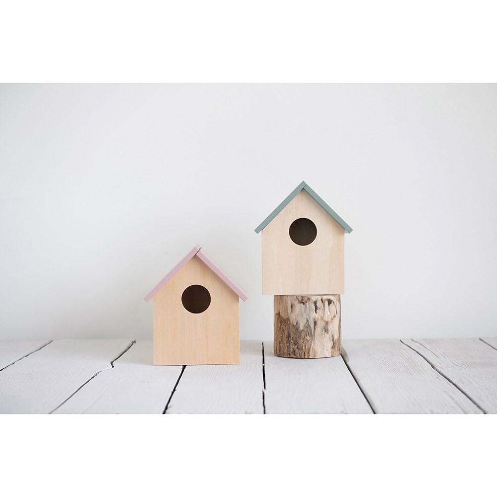 Wood Storage Birdhouse
