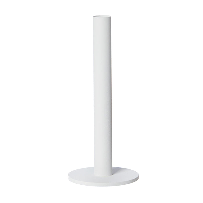 White Taper Candle Holder - Large