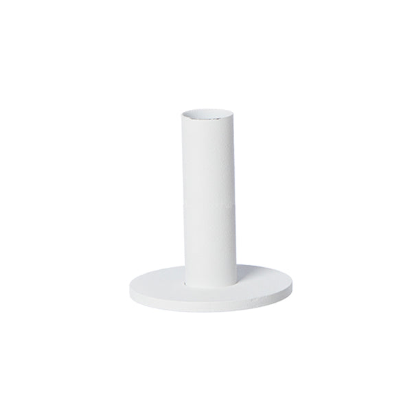 White Taper Candle Holder - Small