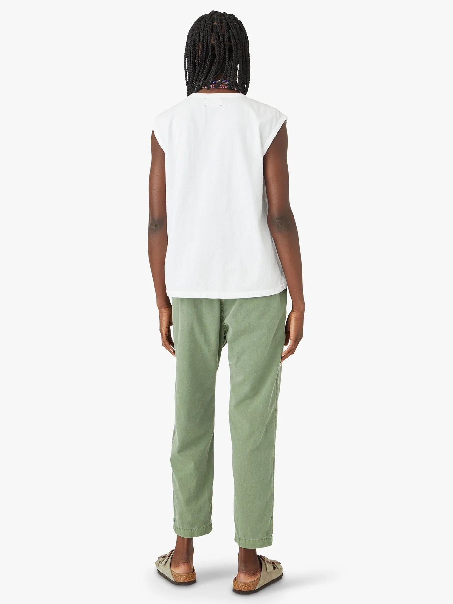 The Oxford Rex Pant - Olive Sage